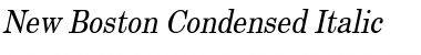 New Boston Condensed Font