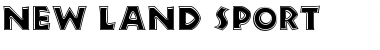 New Land Sport Normal Font