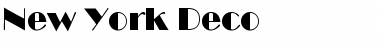 Download New York Deco Font