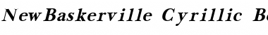 NewBaskerville Bold Italic Font