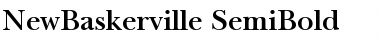 NewBaskerville Font