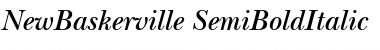 NewBaskerville Font