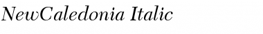 NewCaledonia RomanItalic Font