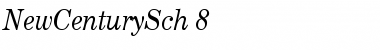 NewCenturySch 8 Regular Font