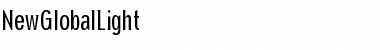 NewGlobalLight Regular Font NewGlobalLight Regular Font