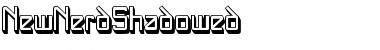 NewNerdShadowed Regular Font