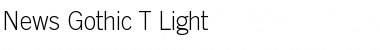 News Gothic T Light Regular Font