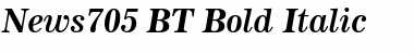 News705 BT Font