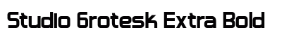 Studio Grotesk Extra Bold Preview