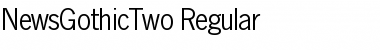 NewsGothicTwo Regular Font