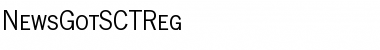 NewsGotSCTReg Regular Font