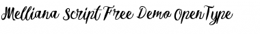 Melliana Script Font