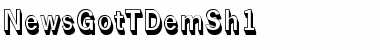 Download NewsGotTDemSh1 Font Download NewsGotTDemSh1 Font