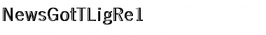 Download NewsGotTLigRe1 Font Download NewsGotTLigRe1 Font