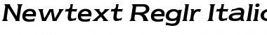 Newtext Reglr Italic Font