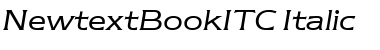 NewtextBookITC Italic Font