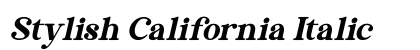 Stylish California Italic preview