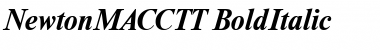 NewtonMACCTT Font