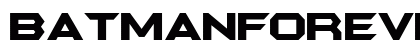 BatmanForeverRoman Regular