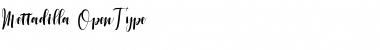 Mettadilla Font