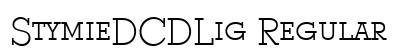 StymieDCDLig Regular preview