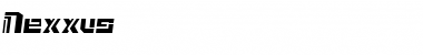 Download Nexxus Font Download Nexxus Font