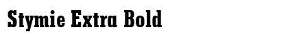Stymie Extra Bold Preview