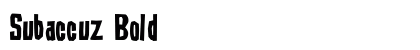 Subaccuz Bold preview