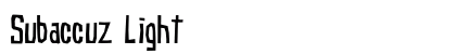 Subaccuz Light Preview