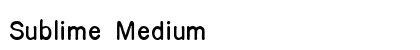 Sublime Medium preview