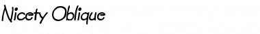 Download Nicety Font Download Nicety Font