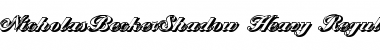 Download NicholasBeckerShadow-Heavy Font Download NicholasBeckerShadow-Heavy Font