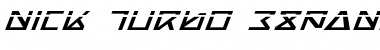 Download Nick Turbo Expanded ItLas Font