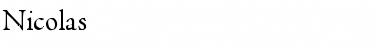 Download Nicolas Font