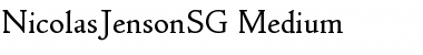 NicolasJensonSG Regular Font