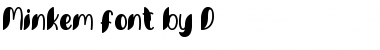 Minkem Font