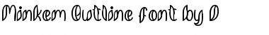 Minkem Outline Regular Font