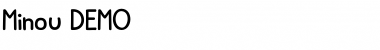 Minou DEMO Font
