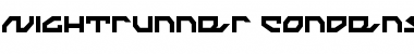 Nightrunner Condensed Condensed Font
