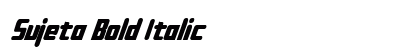Sujeta Bold Italic Preview