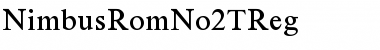 NimbusRomNo2TReg Font