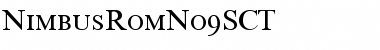 NimbusRomNo9SCT Regular Font