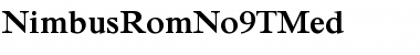 NimbusRomNo9TMed Font