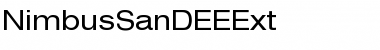 NimbusSanDEEExt Font