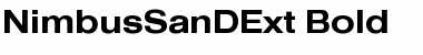 NimbusSanDExt Font