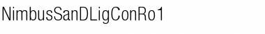 Download NimbusSanDLigConRo1 Font Download NimbusSanDLigConRo1 Font