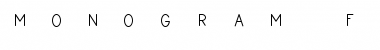Monogram Framer Font