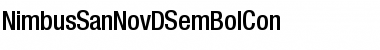 Download NimbusSanNovDSemBolCon Font