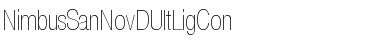 NimbusSanNovDUltLigCon Regular Font