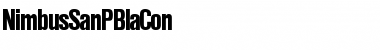 NimbusSanPBlaCon Font